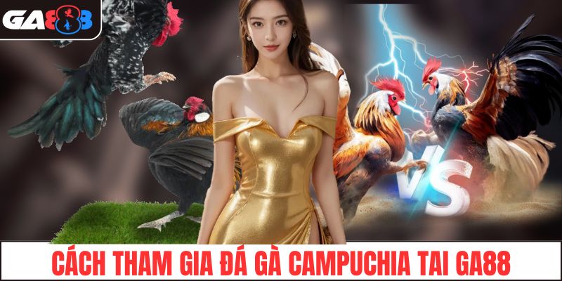 Cách tham gia đá gà Campuchia tại GA88