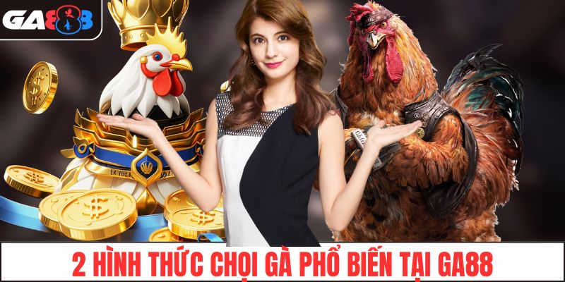 Top 2 hình thức chọi gà phổ biến tại GA88
